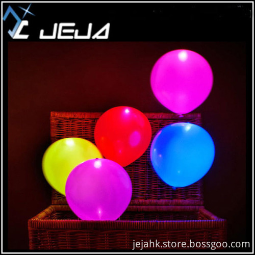 Christmas Business logo gifts battery powered waterproof led latex balloon light